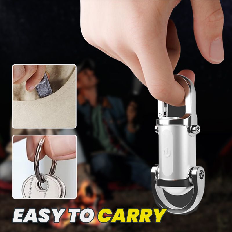 1200LM Super Bright Mini Keychain Flashlight!