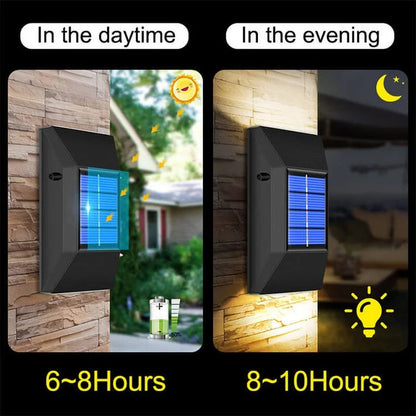 Solar Outdoor Waterproof Wall Lamp