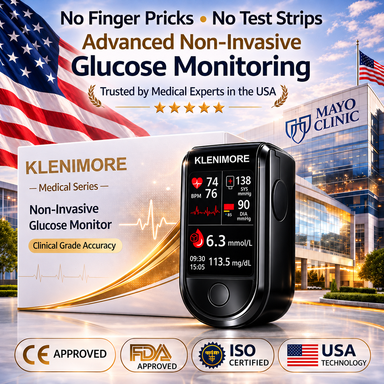 🔥Final 3 Hours: 70% OFF🏆Develops Newly Launched Non-Invasive Smart Tracking Device✅TGA Approved