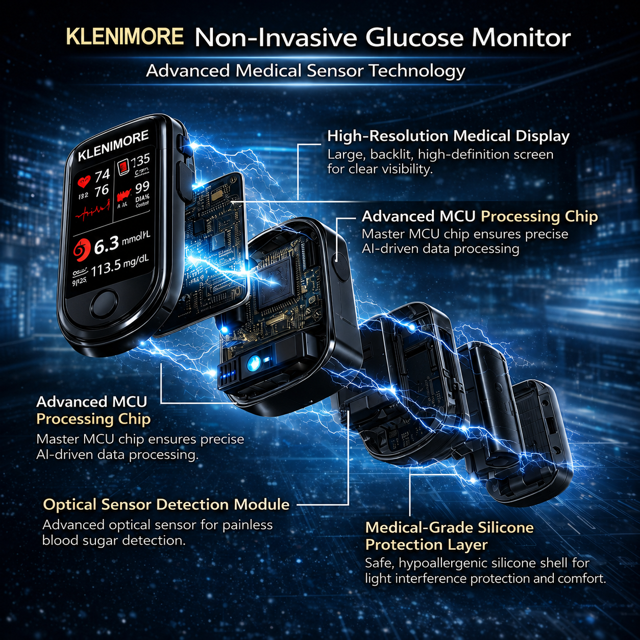 🔥Final 3 Hours: 70% OFF🏆Develops Newly Launched Non-Invasive Smart Tracking Device✅TGA Approved