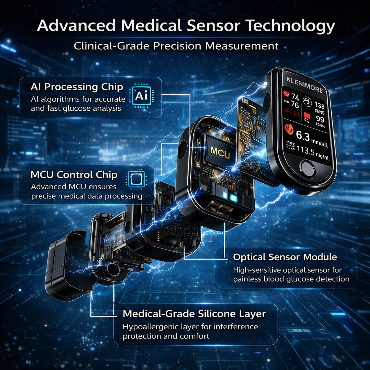 🔥Final 3 Hours: 70% OFF🏆Develops Newly Launched Non-Invasive Smart Tracking Device✅TGA Approved