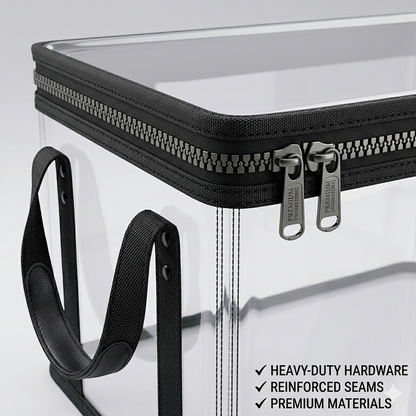 🔥Hot Sale 50% 0FF🔥Clear Flip-Top Storage Box – Space-Saving Organizer for Books, Clothes & Home Essentials-EV