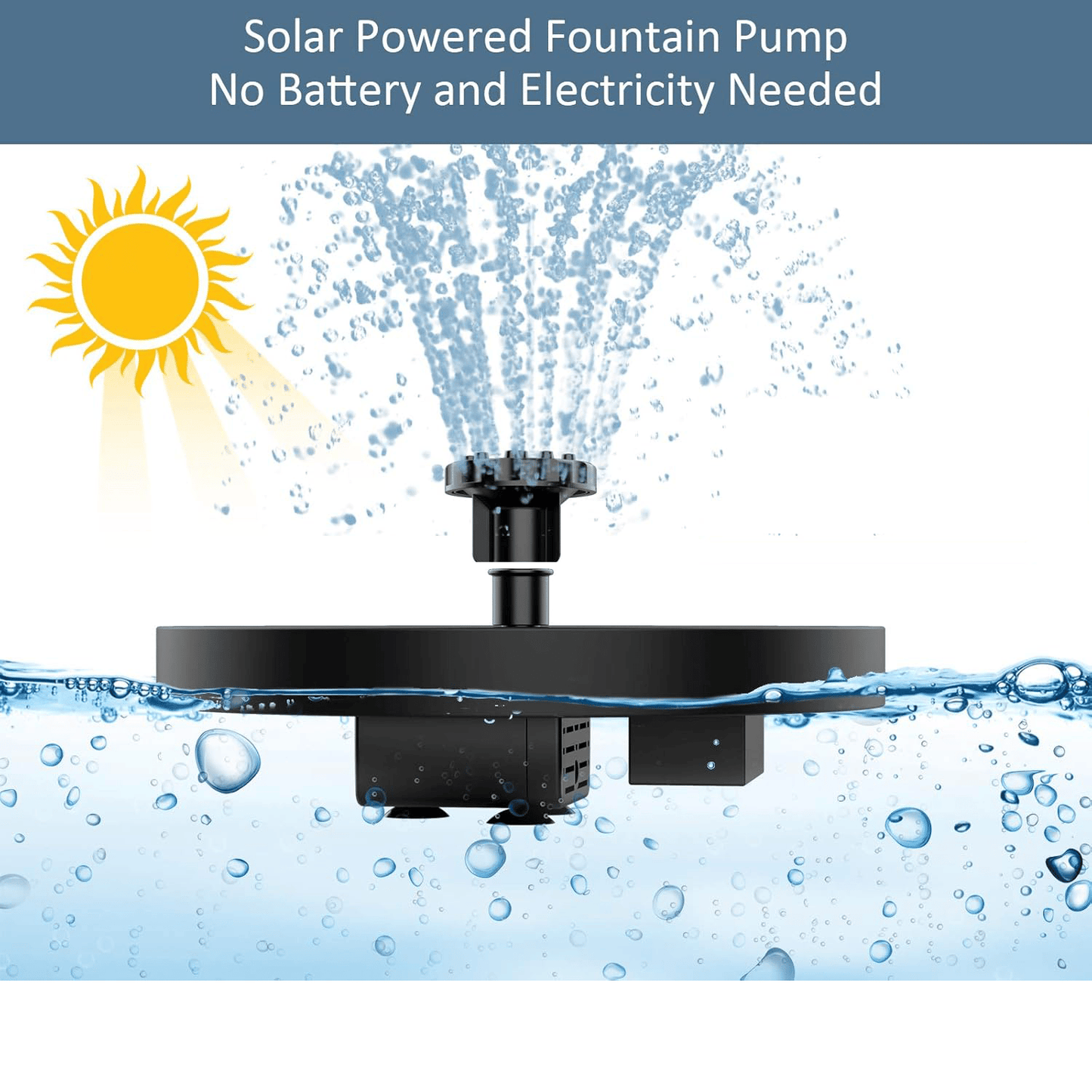 🏆Flash Sale⚡Solar Bath Fountain