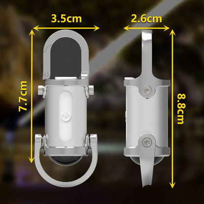 1200LM Super Bright Mini Keychain Flashlight!